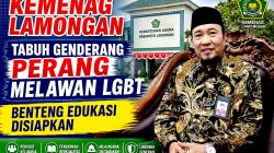 Tabuh genderang perang Benteng edukasi