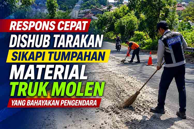 Tanggapan cepat limpasan material