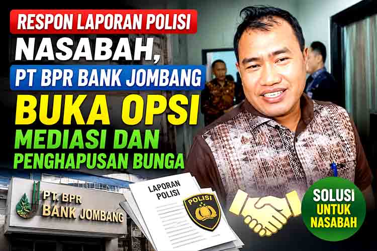 Tanggapan terhadap laporan polisi nasabah