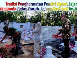 Jelang HUT ke-668 Ngawi, Kasdim 0805 dan Forkopimda Ziarah ke Makam Leluhur