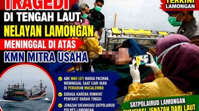 Tragedi nelayan Lamongan di tengah laut