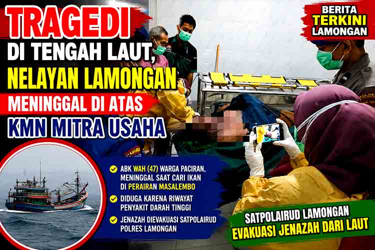Tragedi nelayan Lamongan di tengah laut