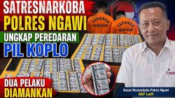 Ungkap peredaran pil koplo di Ngawi