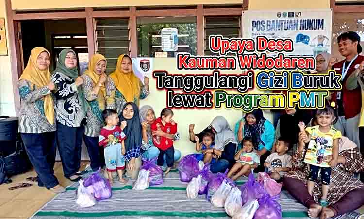 Upaya Desa Kauman Widodaren Tanggulangi Gizi Buruk lewat Program PMT