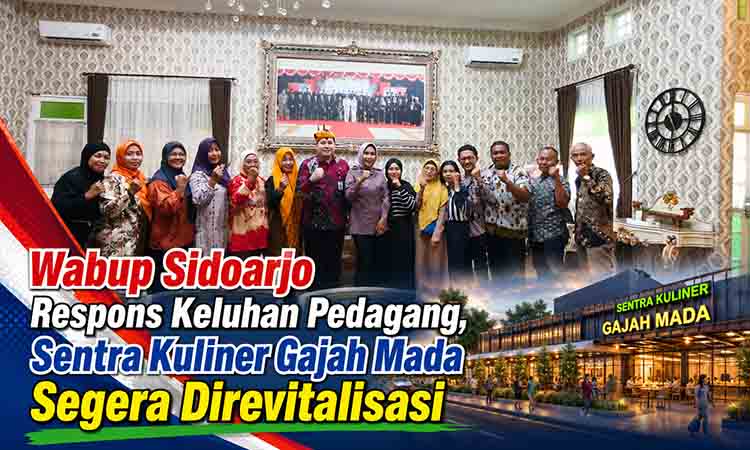 Wabup Sidoarjo Respons Keluhan Pedagang