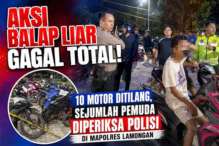 Aksi Balap Liar Gagal Total mdn