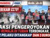Terekam CCTV! Aksi Pengeroyokan 3 Remaja di Tuban Terbongkar, 2 Pelaku Ditangkap dan 3 Buron
