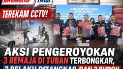 Terekam CCTV! Aksi Pengeroyokan 3 Remaja di Tuban Terbongkar, 2 Pelaku Ditangkap dan 3 Buron