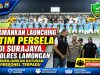 Amankan Launching Tim Persela di Surajaya, Polres Lamongan Menerjunkan Ratusan Personel Terpadu