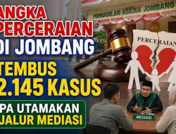 Angka Perceraian di Jombang Tembus 2.145 Kasus, PA Utamakan Jalur Mediasi