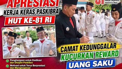 Apresiasi Paskibra HUT ke 81 RI