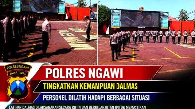 Asah Kesiapsiagaan Pengamanan Massa