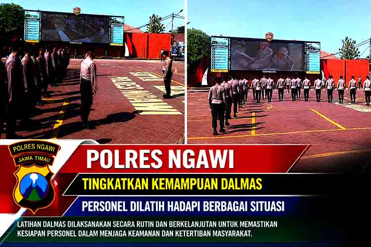 Asah Kesiapsiagaan Pengamanan Massa