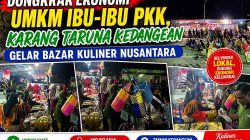 Geliat Ekonomi Warga Kedangean Lamongan: Ribuan Porsi Jajanan Bazar HUT Ke-81 RI Ludes dalam 1,5 Jam