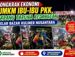 Geliat Ekonomi Warga Kedangean Lamongan: Ribuan Porsi Jajanan Bazar HUT Ke-81 RI Ludes dalam 1,5 Jam