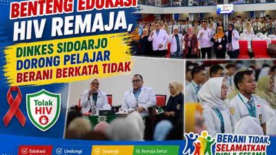 Benteng Edukasi HIV Remaja Sidoarjo