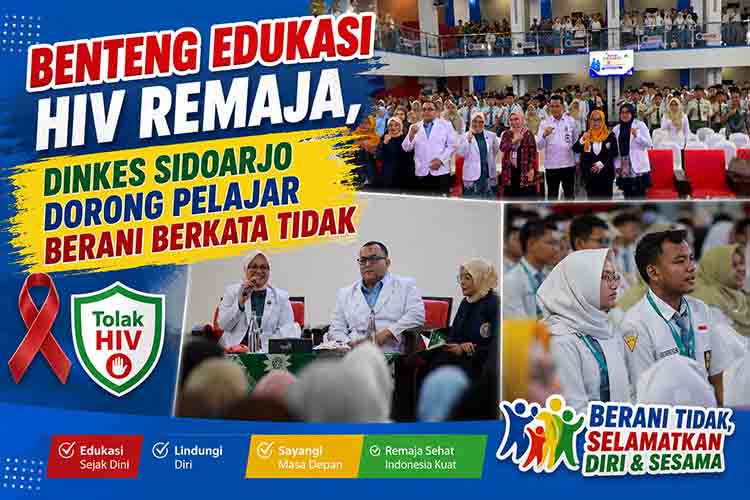 Benteng Edukasi HIV Remaja Sidoarjo