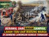 Berawal dari Bakar Sampah, Lahan Tebu dan Warung Warga di Sambeng Lamongan Hangus Terbakar