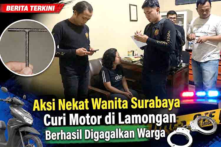 Bermodal Kunci T, Wanita 33 Tahun Diringkus Usai Gasak Honda Beat di Sukodadi