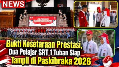 Tembus Paskibraka 2026, Dua Siswa Sekolah Rakyat Tuban Buktikan Pendidikan Inklusif Mampu Bersaing