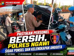 HP Anggota Polres Ngawi Digeledah Propam, Bebas Judi Online dan Pelanggaran