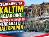 Cegah Karhutla Kaltim Sejak Dini, Ratusan Perwira TNI Mendarat di Balikpapan