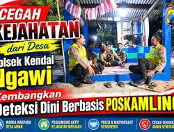 Cegah Kejahatan dari Desa, Polsek Kendal Ngawi Kembangkan Deteksi Dini Berbasis Poskamling