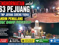 Dandim 0711/Pemalang Hadiri Apel Kehormatan dan Renungan Suci HUT Ke-81 Kemerdekaan Republik Indonesia