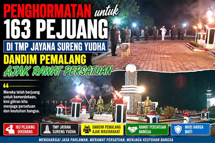 Dandim 0711 Pemalang Hadiri Apel Kehormatan dan Renungan Suci HUT Ke 81 Kemerdekaan Republik Indonesia