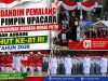 Dandim Pemalang Pimpin Upacara Penurunan Bendera Merah Putih dan Aubade HUT Ke-81 RI Tahun 2026