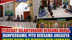 Dekatkan Diri dengan Warga, Danposramil Pitu Ikuti Salat Subuh Berjamaah di Desa Kalang