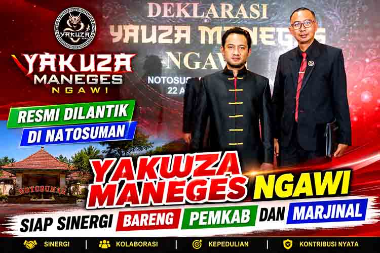 Deklarasi Yakuza Maneges Ngawi