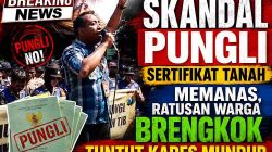 Skandal Pungli Sertifikat Tanah Memanas, Ratusan Warga Brengkok Tuntut Kades Mundur