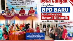 Desa Cangak Siapkan BPD Baru, Panitia Pengisian Resmi Dilantik Masa Bhakti 2026