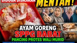 Diduga Disajikan Mentah, Ayam Goreng SPPG Babat Pancing Protes Wali Murid