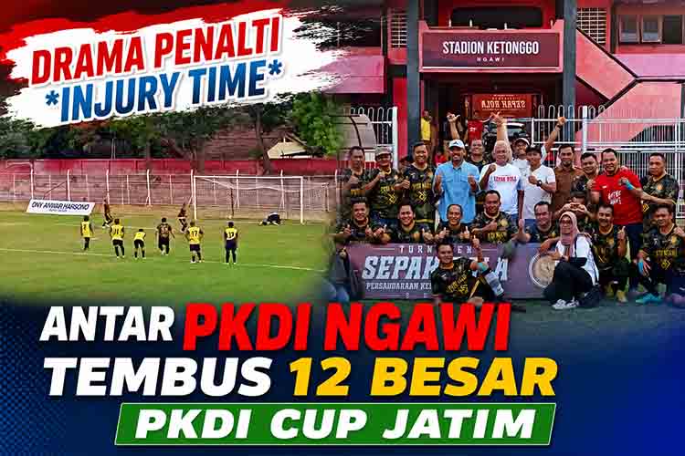 Drama Penalti PKDI Ngawi Tembus 12 Besar