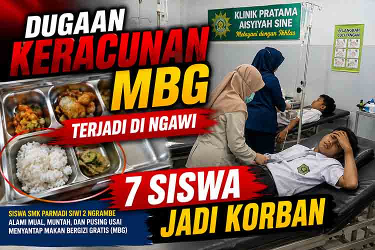 Dugaan Keracunan MBG di Ngawi