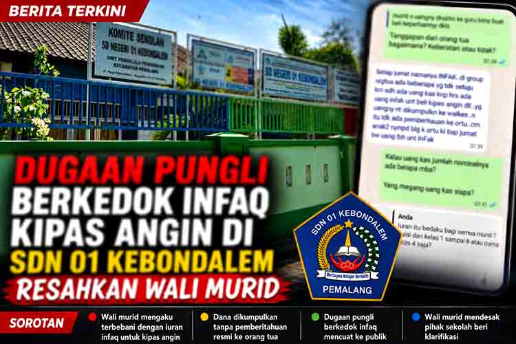 Dugaan Pungli Berkedok Infaq Kipas Angin di SDN 01 Kebondalem Resahkan Wali Murid mdn