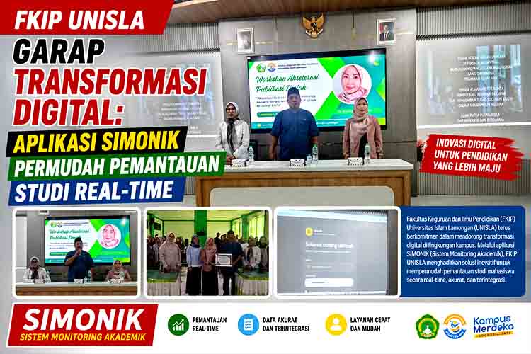 FKIP Unisla, Aplikasi SIMONIK, Universitas Islam Lamongan, Publikasi Ilmiah Mahasiswa, Berita Lamongan