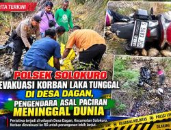 Gagal Kuasai Kemudi di Jalan Menikung, Pengendara Motor Tewas Tercebur Sungai di Solokuro Lamongan