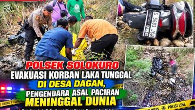 Gagal Kuasai Kemudi di Jalan Menikung