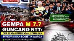 Gempa M 7,7 Guncang NTT