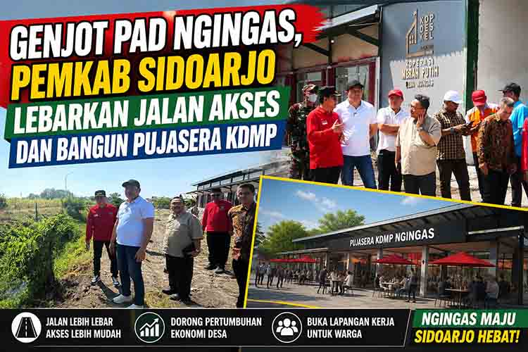 Genjot PAD, Lebarkan Jalan Ngingas