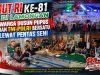 HUT RI ke-81 di Lamongan, Warga Dusun Pupus dan TNI-Polri Bersatu Lewat Pentas Seni