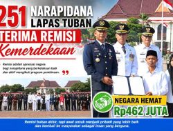 HUT ke-81 RI di Lapas Tuban: 251 Napi Terima Remisi, Anggaran Negara Hemat Rp462 Juta