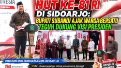 HUT ke 81 RI di Sidoarjo