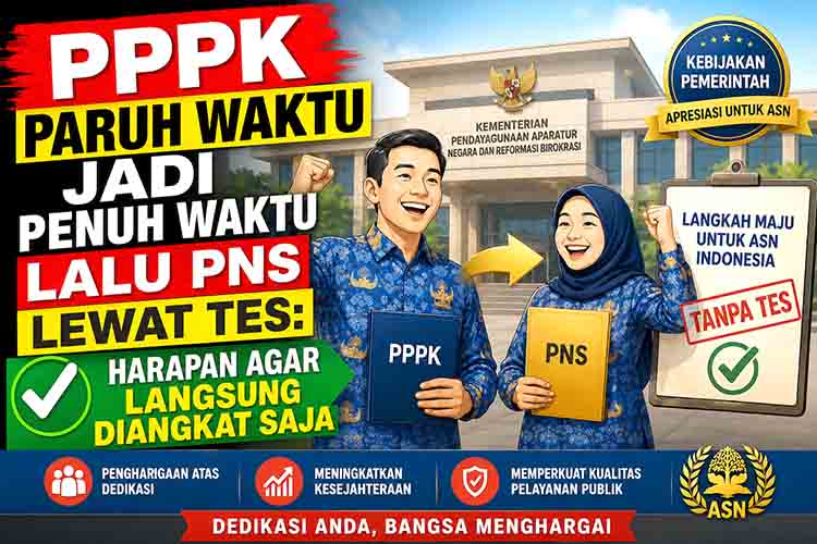 Harapan PPPK Langsung Jadi PNS