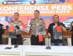 Polres Probolinggo Kota Ungkap Kasus Pembunuhan Manusia Silver, Dua Tersangka Diamankan