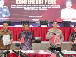 Polda Jatim Ungkap 178 Kasus 3C, Amankan 206 Tersangka Selama Juli 2026
