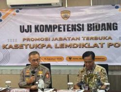 Polri Buka Seleksi Terbuka Kasetukpa Lemdiklat, 13 Perwira Ikuti Uji Kompetensi
